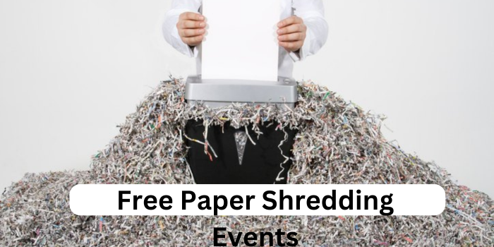 Different types of Paper Shredding Events