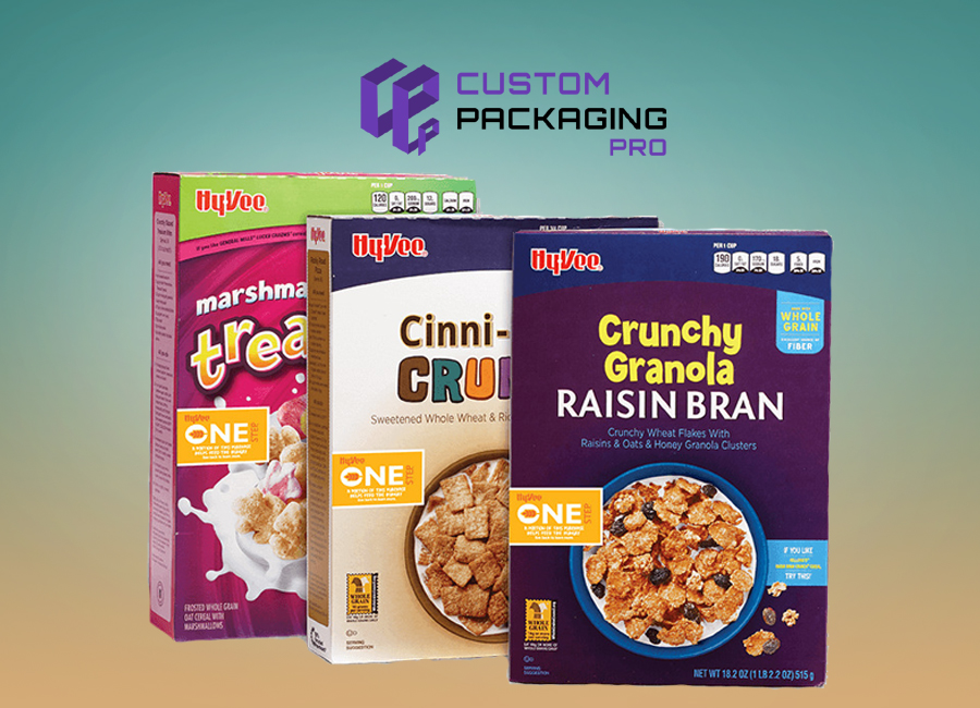 An edge with Cereal Packaging over low-quality brands