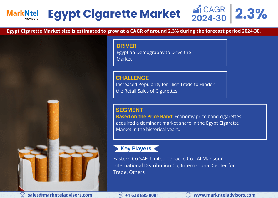 Egypt Cigarette Market Industry Analysis, Future Demand Projections, and Forecasts Until 2030