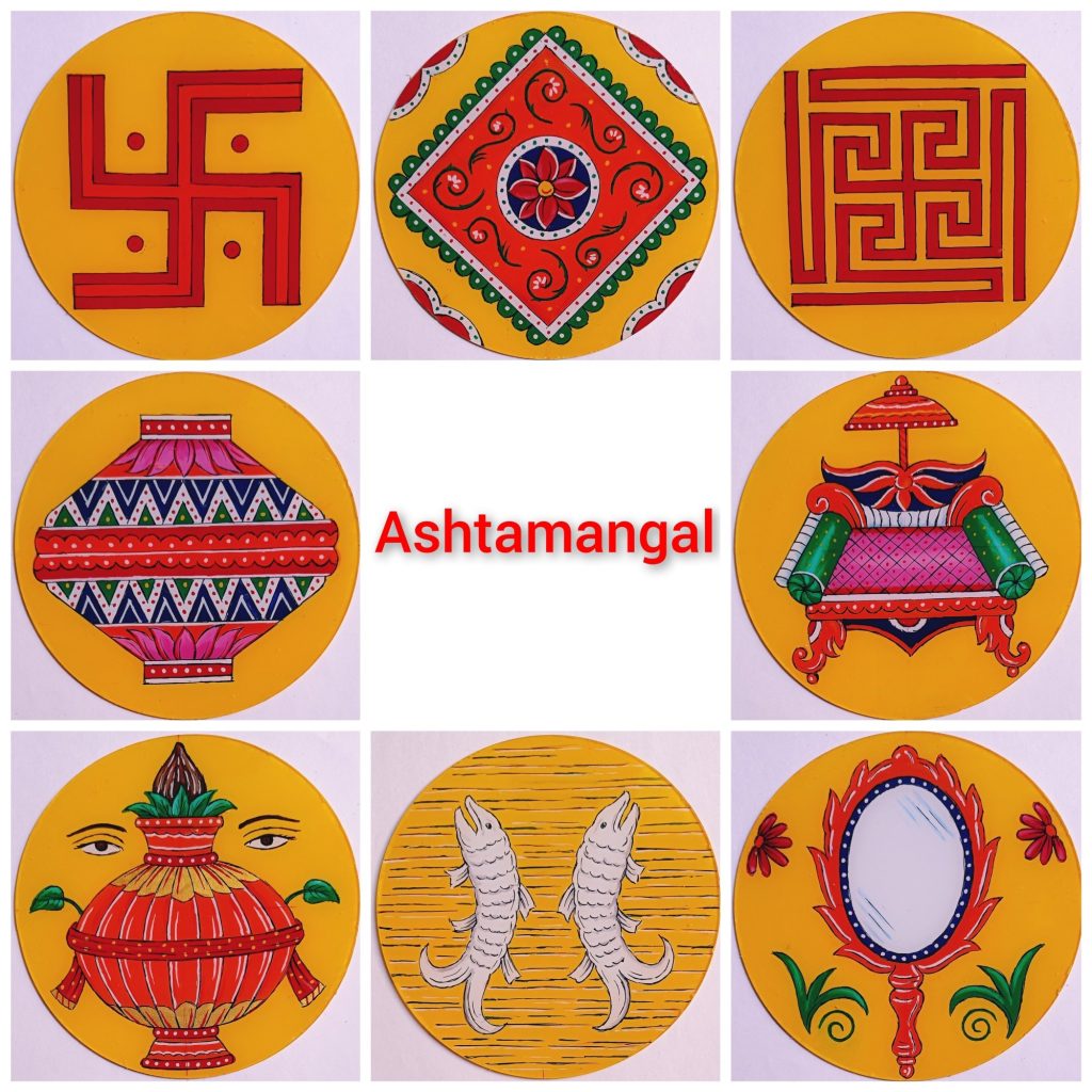 Exploring the Sacred Symbols of Jain Astmangal